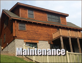  Moravian Falls, North Carolina Log Home Maintenance